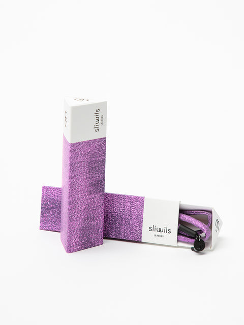 cordón para gafas morado brillante