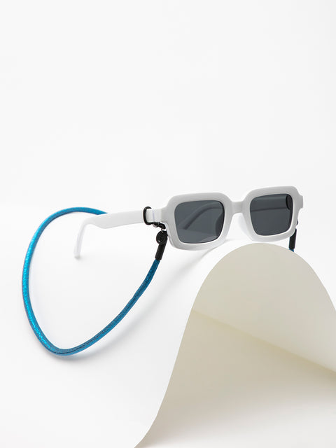 cordón azul brillante gafas de sol