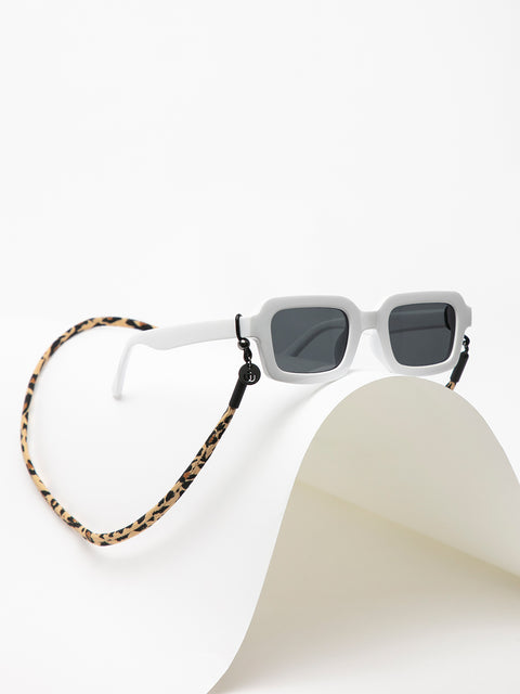 cordón para gafas de sol estampado leopardo