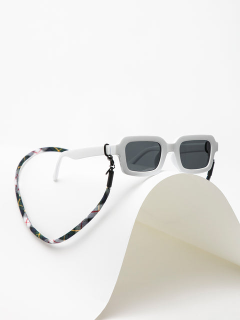 cordón para gafas de sol en tartán multicolor