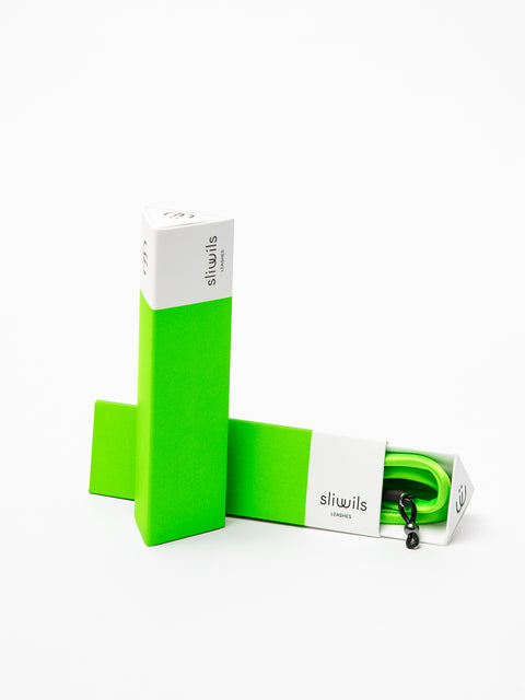 cordón para gafas verde fosforito
