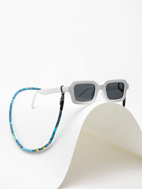 cordones gafas de sol azul étnico