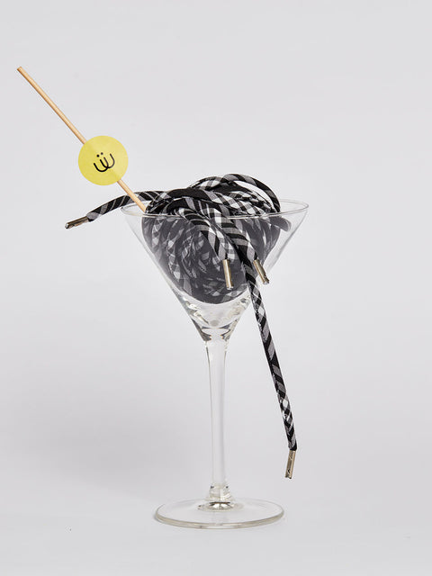 Un cordón de cuadros escoceses ideal para bambas vans