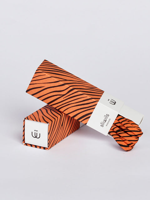 Cordones animal print tigre