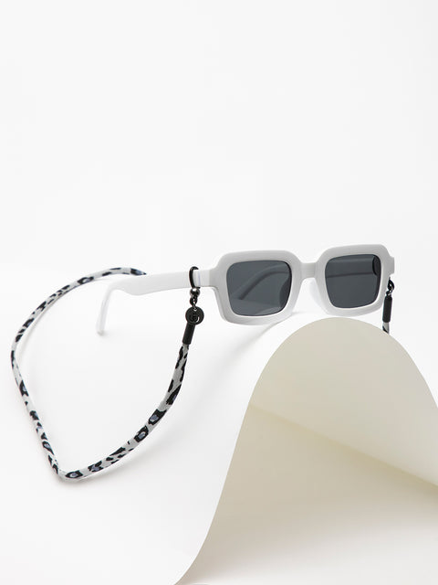 cordón para gafas de sol print leopardo azul