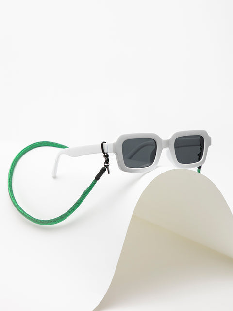 cordón para gafas de sol verdes brillantes